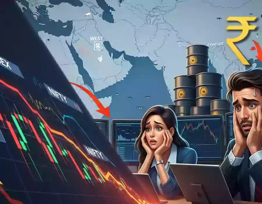 స్టాక్‌ మార్కెట్లపై మళ్లీ యుద్ధం దెబ్బ.. భారీగా నష్టపోతున్న సూచీలు